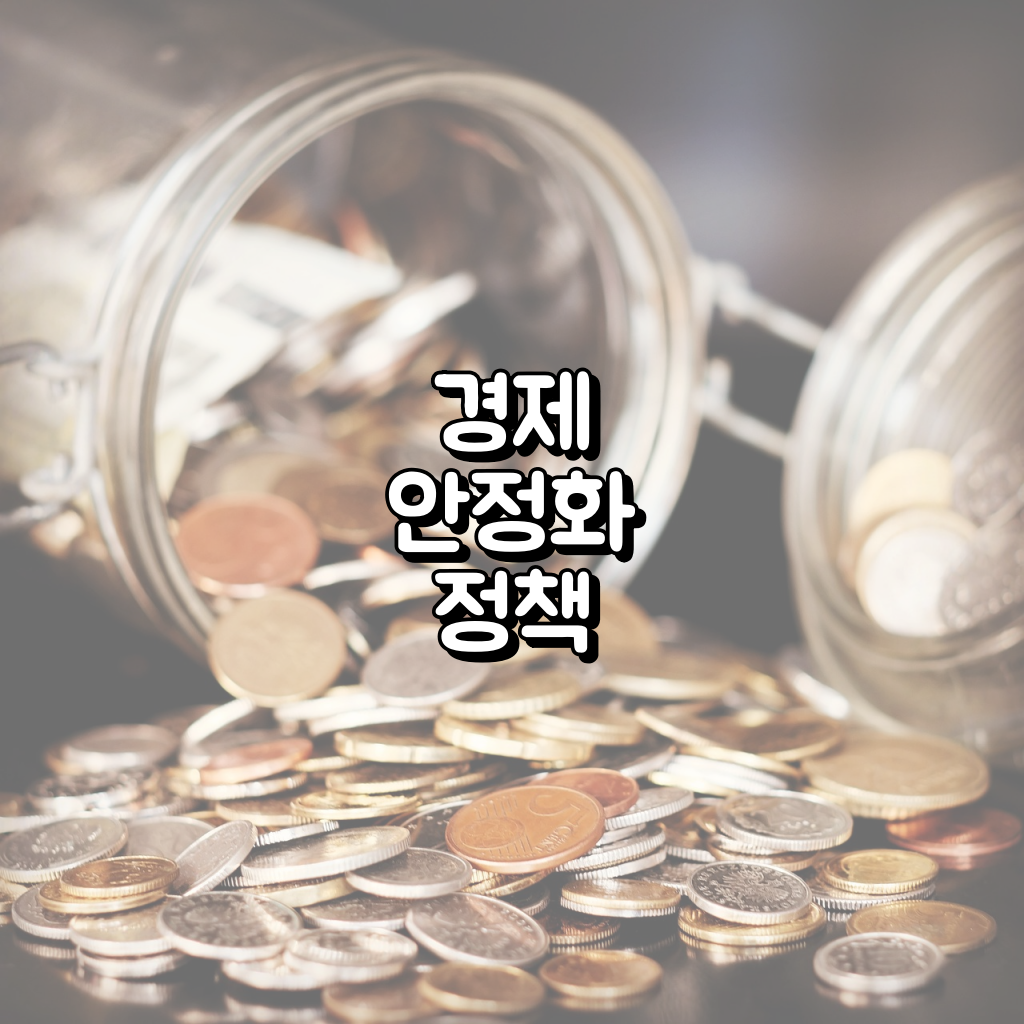 경제 안정화 정책, 재정 정책, 통화 정책