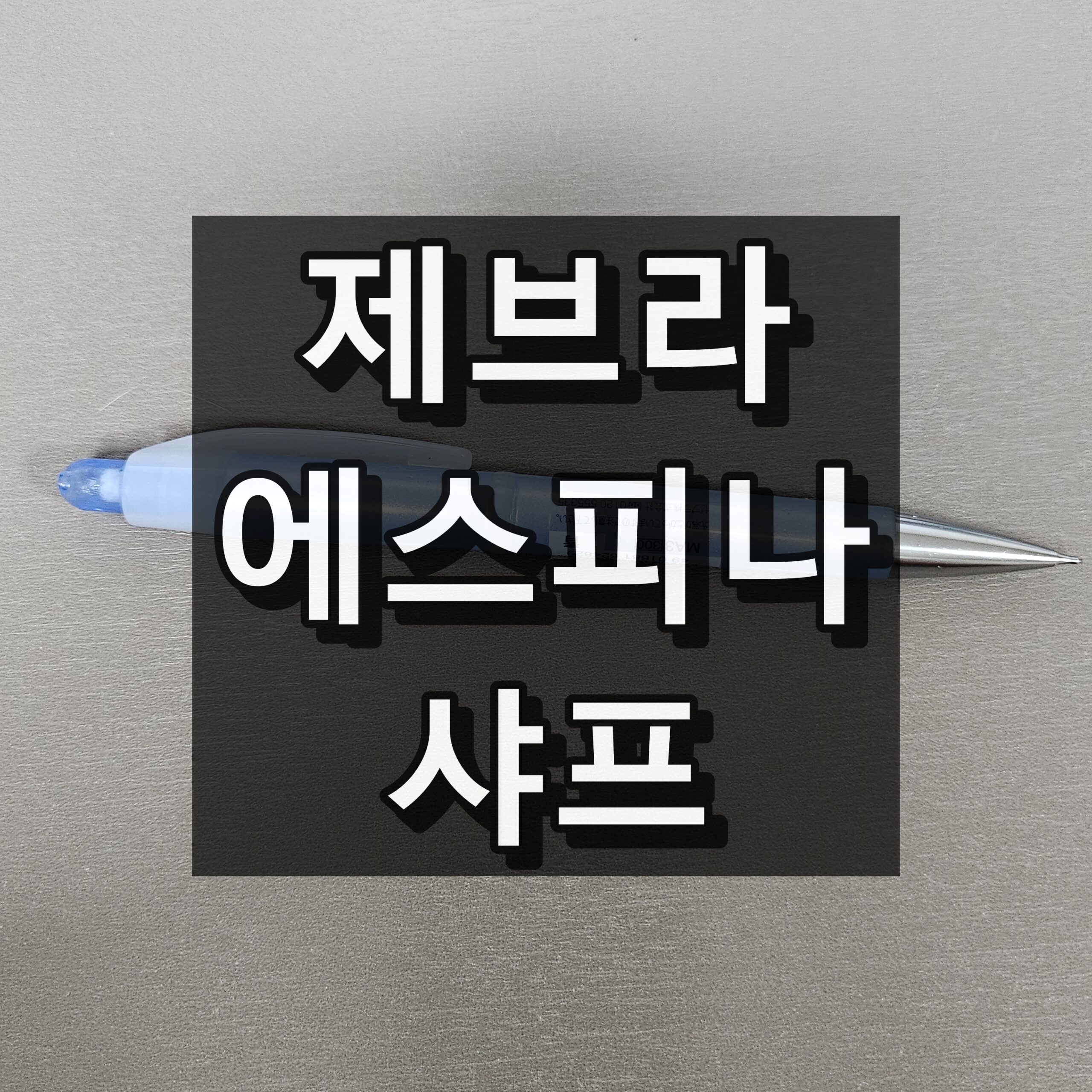 제브라 에스피나 샤프 대표 이미지